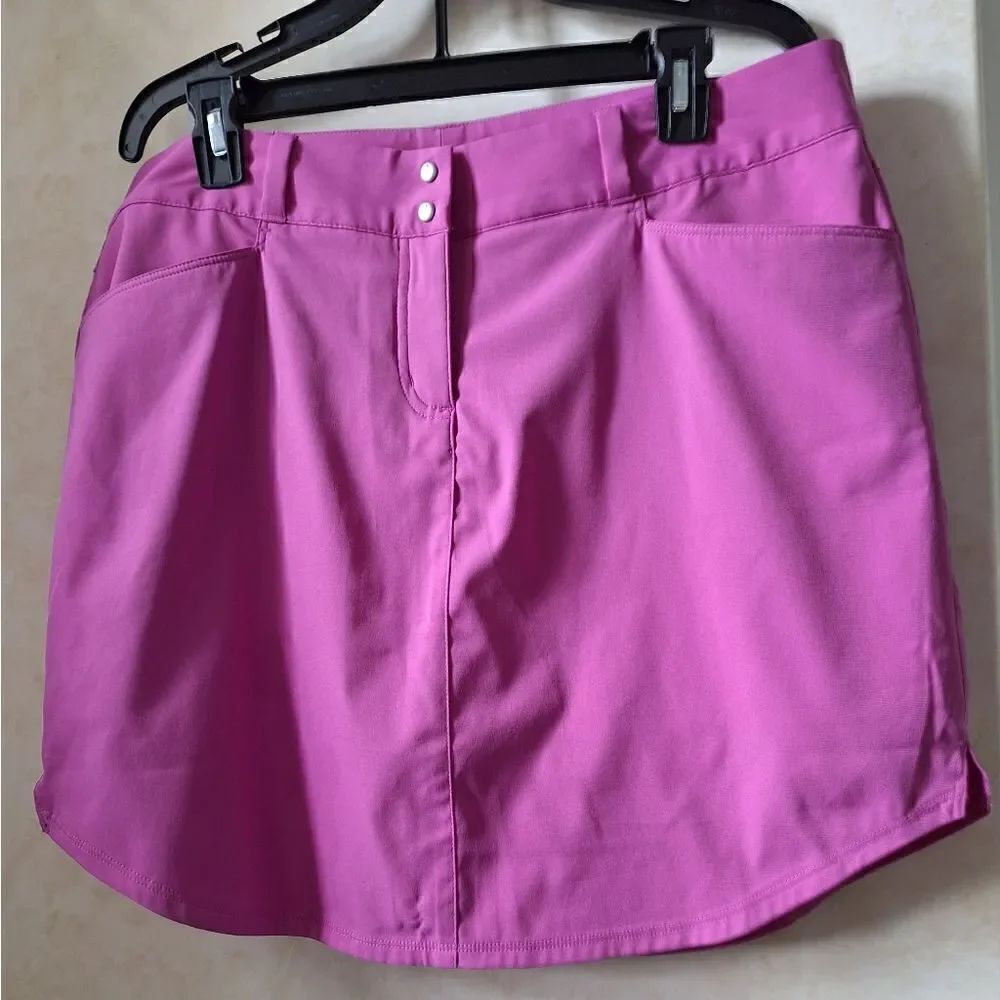 NWT Adidas Sz 14 pink skort